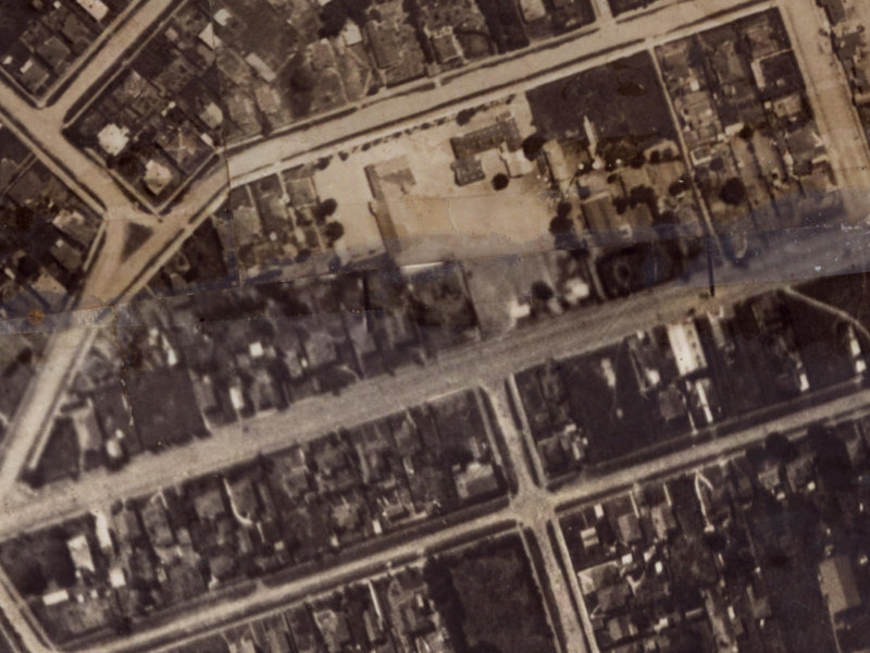 142 Seaview Road from the air, 1925-1929