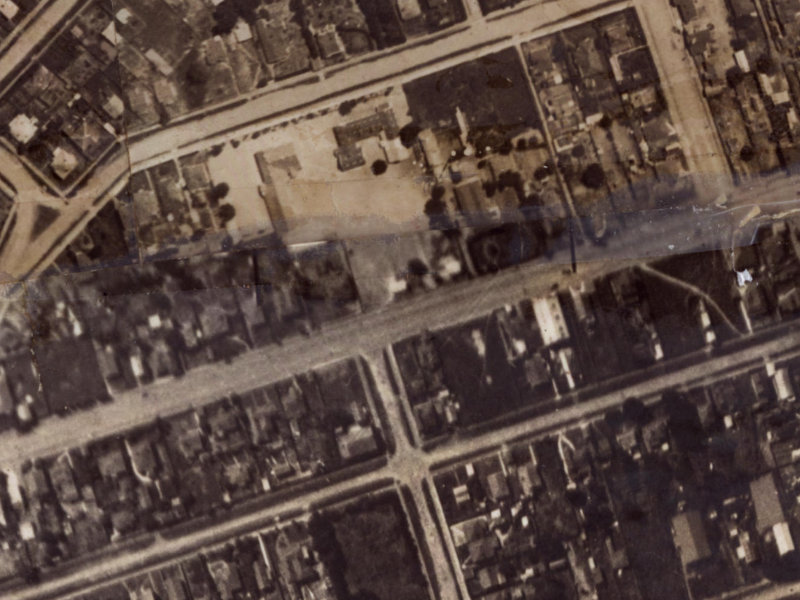 134 Seaview Road from the air, 1925-1929