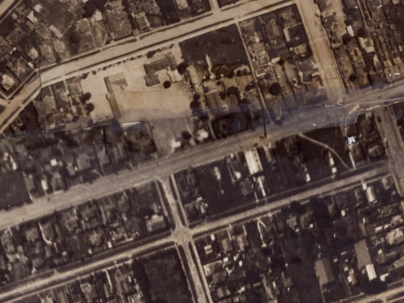 130 Seaview Road from the air, 1925-1929