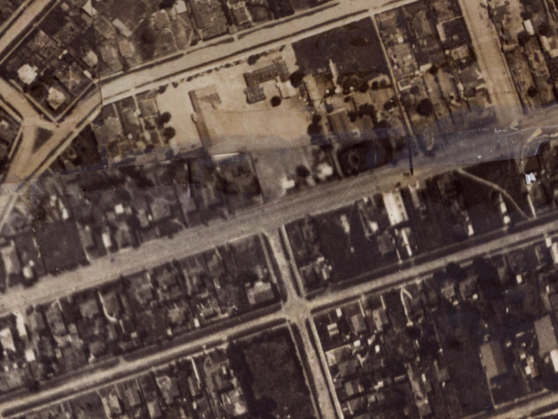 139 Seaview Road from the air, 1925-1929