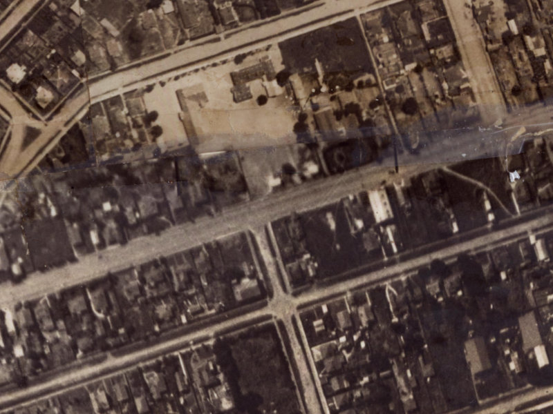 135 Seaview Road from the air, 1925-1929