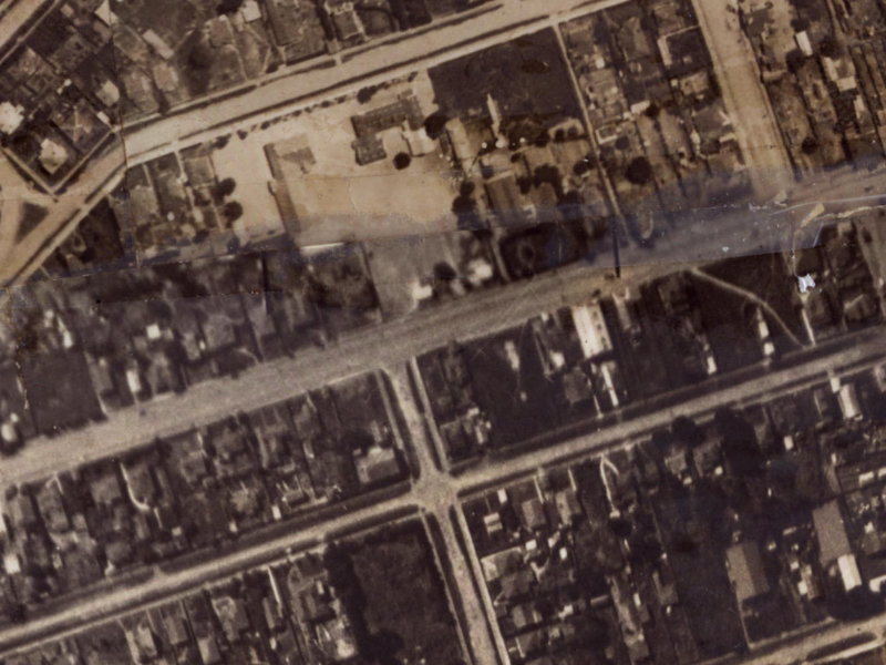 133 Seaview Road from the air, 1925-1929