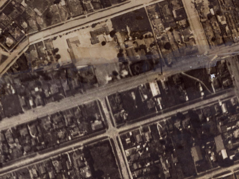 131 Seaview Road from the air, 1925-1929