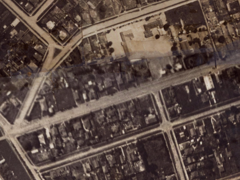 150 Seaview Road from the air, 1925-1929