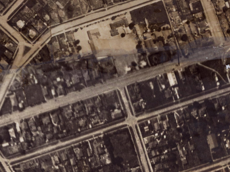 145 Seaview Road from the air, 1925-1929