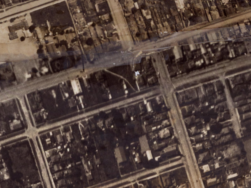 60 Beresford Street from the air, 1925-1929