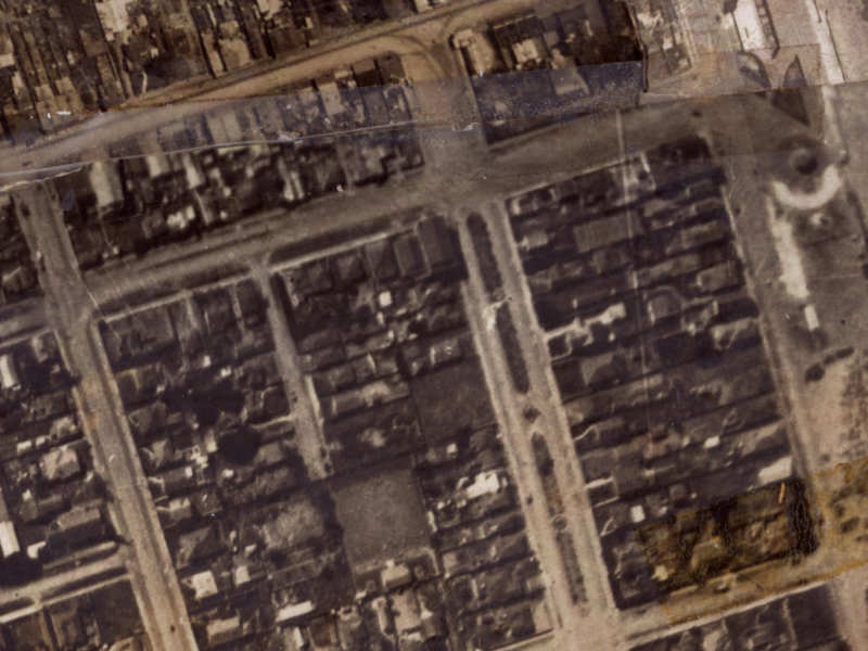 18 Oram Avenue from the air, 1925-1929