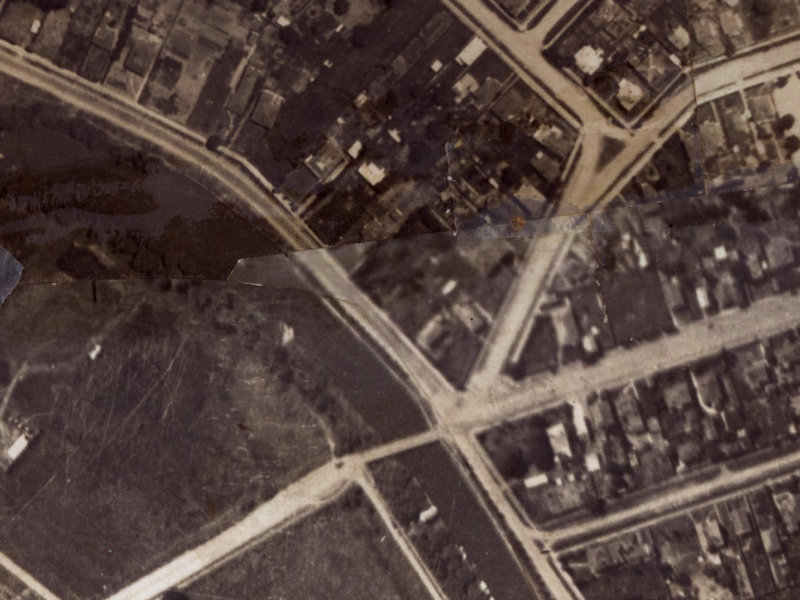 562 New Brighton Road from the air, 1925-1929