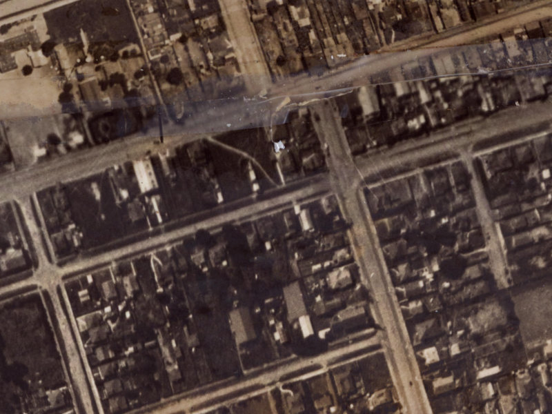 57 Beresford Street from the air, 1925-1929