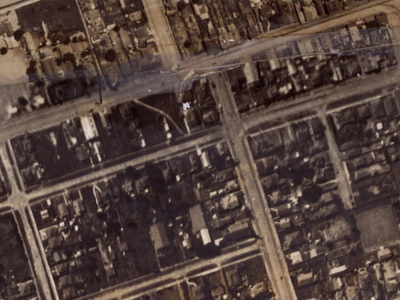 55 Beresford Street from the air, 1925-1929
