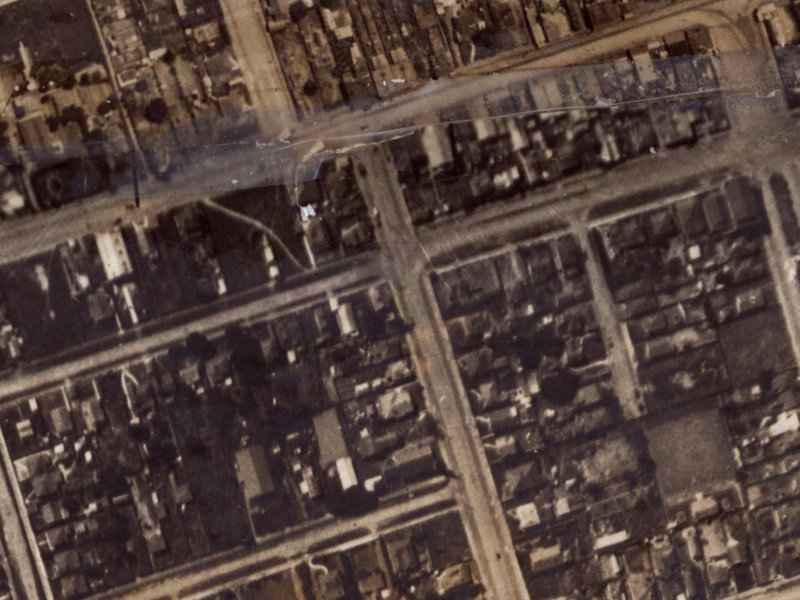 14 Union Street from the air, 1925-1929