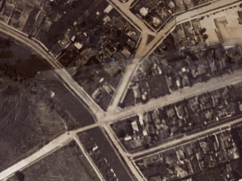133 Hawke Street from the air, 1925-1929