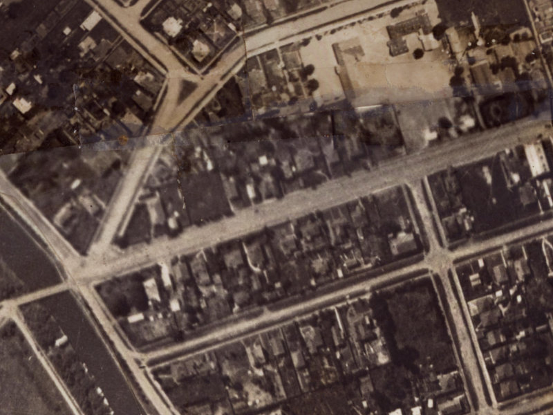 157 Seaview Road from the air, 1925-1929