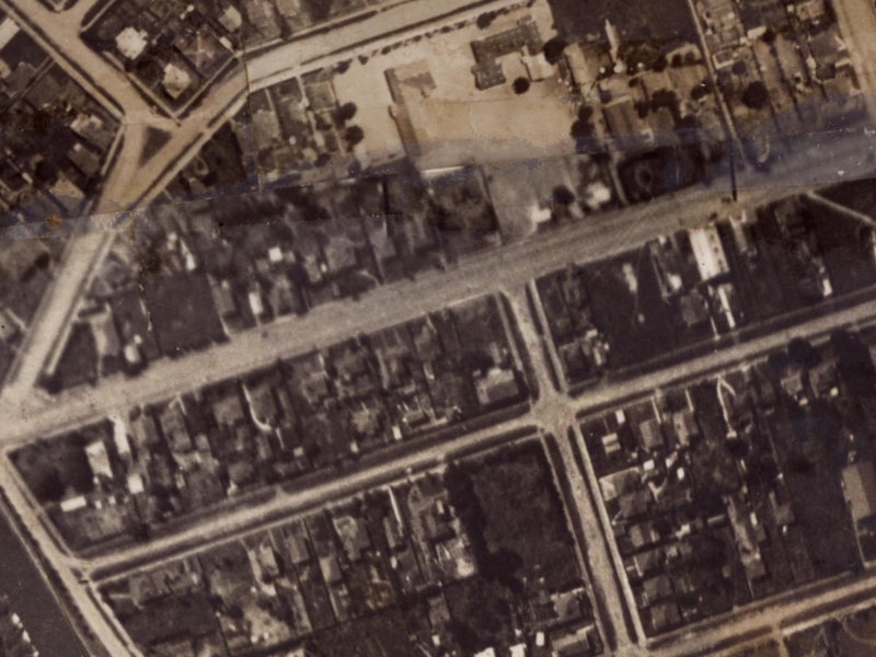 147 Seaview Road from the air, 1925-1929