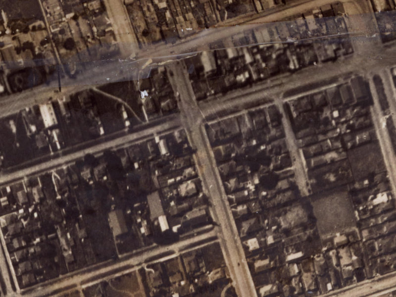 18 Union Street from the air, 1925-1929