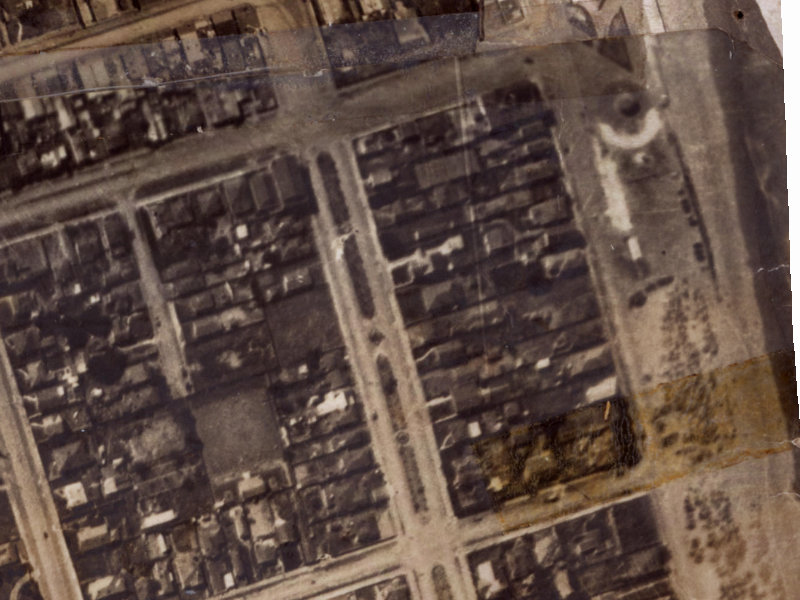 23 Oram Avenue from the air, 1925-1929