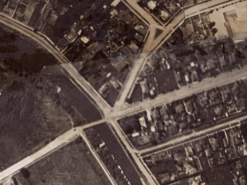 150 Hawke Street from the air, 1925-1929