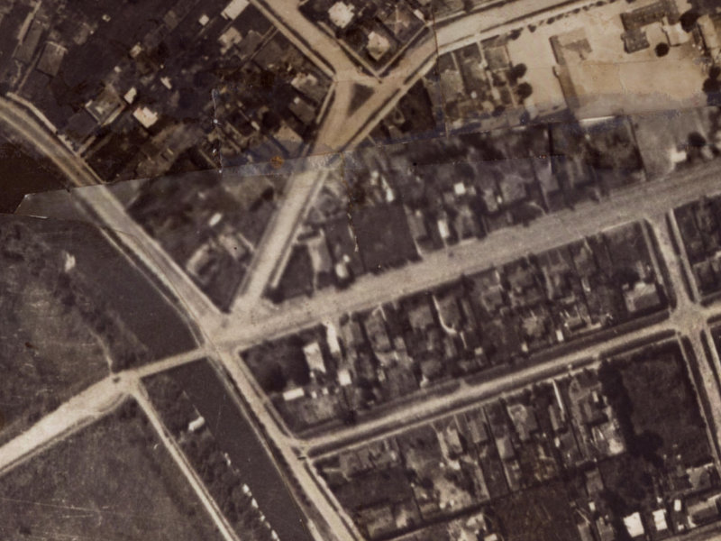 166 Seaview Road from the air, 1925-1929