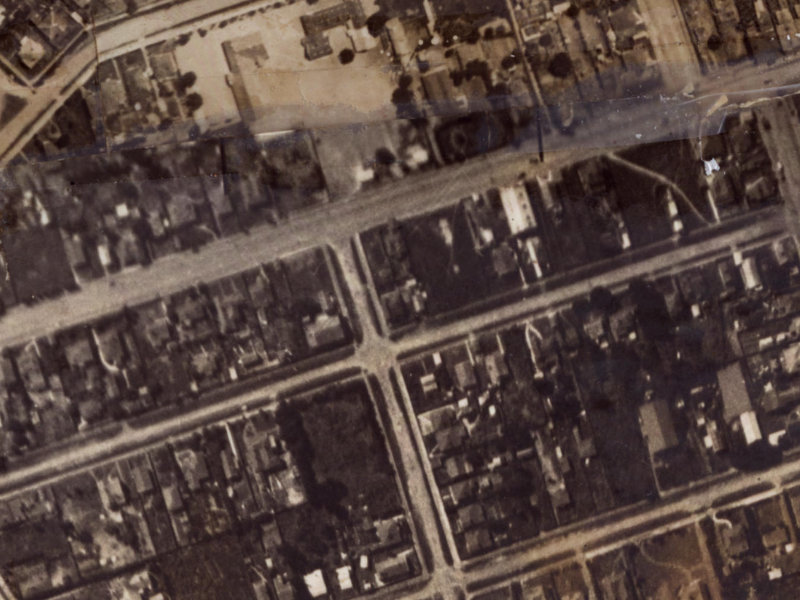 90 Beresford Street from the air, 1925-1929