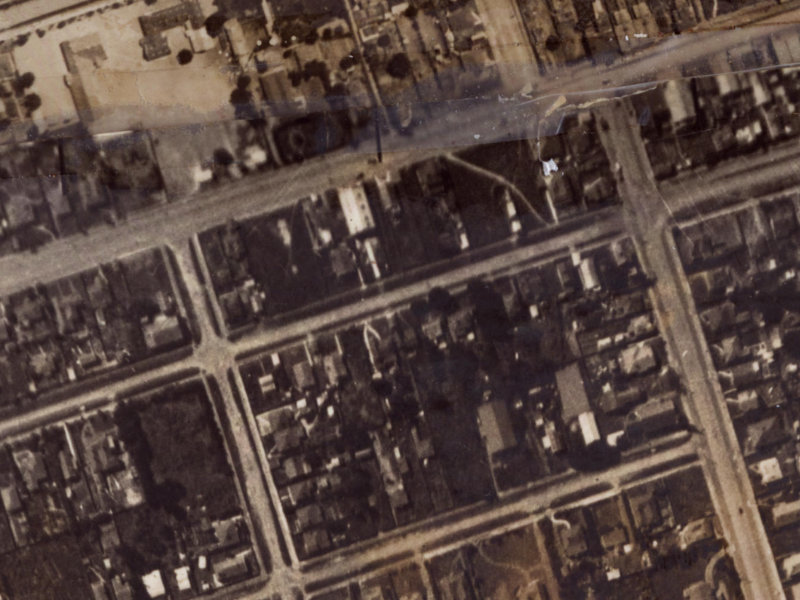 69 Beresford Street from the air, 1925-1929