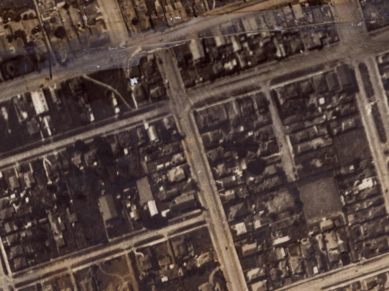 13 Union Street from the air, 1925-1929