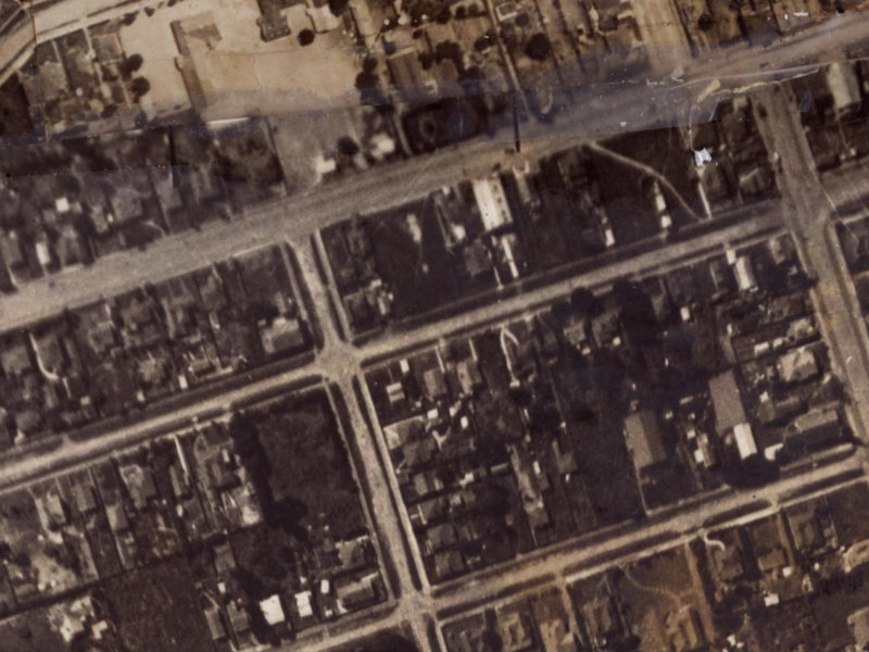 79 Beresford Street from the air, 1925-1929