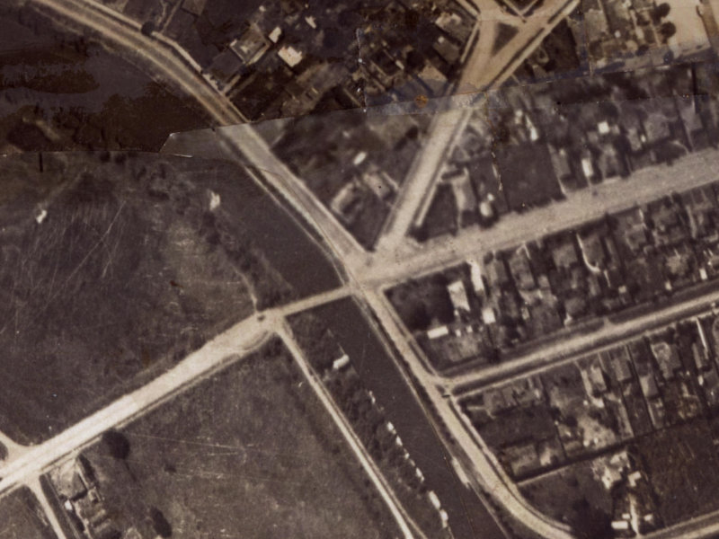Pages Road from the air, 1925-1929