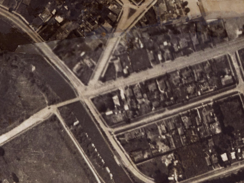362 Keyes Road from the air, 1925-1929