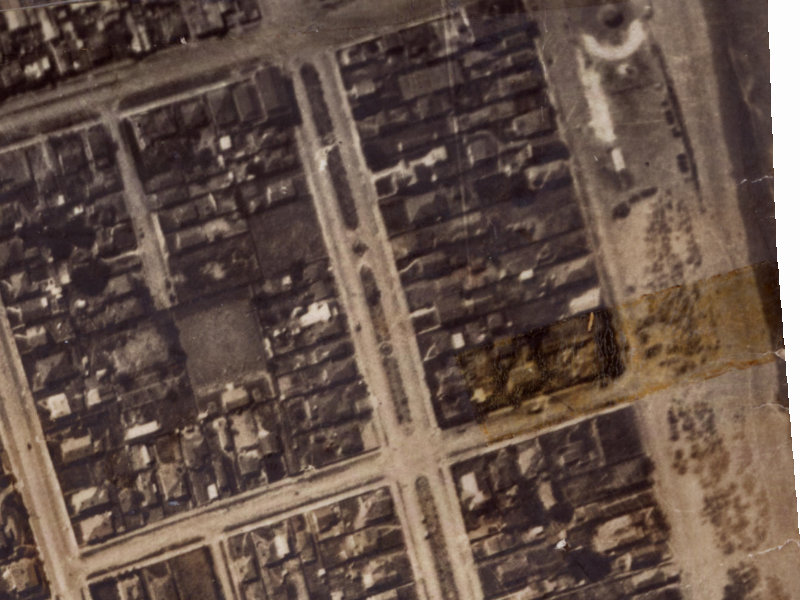 35A Oram Avenue from the air, 1925-1929
