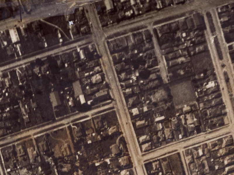 29 Union Street from the air, 1925-1929