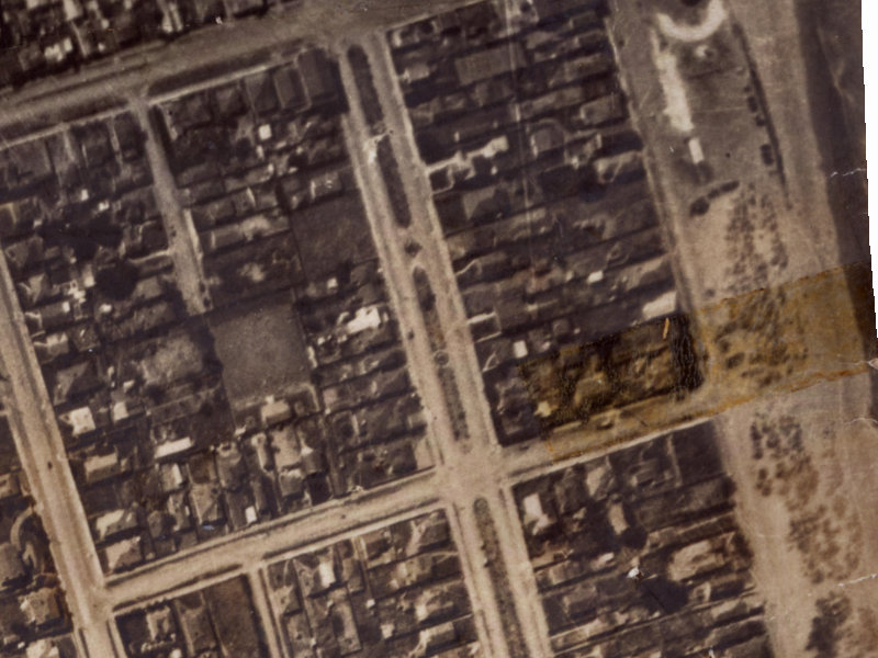 35 Oram Avenue from the air, 1925-1929