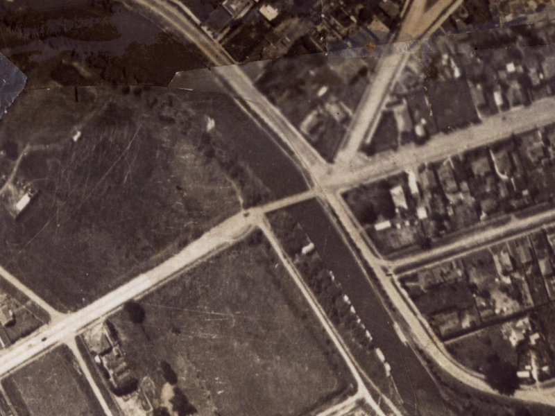 668 Pages Road from the air, 1925-1929