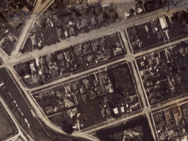 105A Beresford Street from the air, 1925-1929