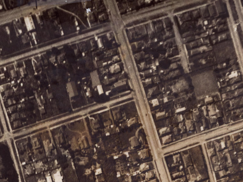 24 Union Street from the air, 1925-1929