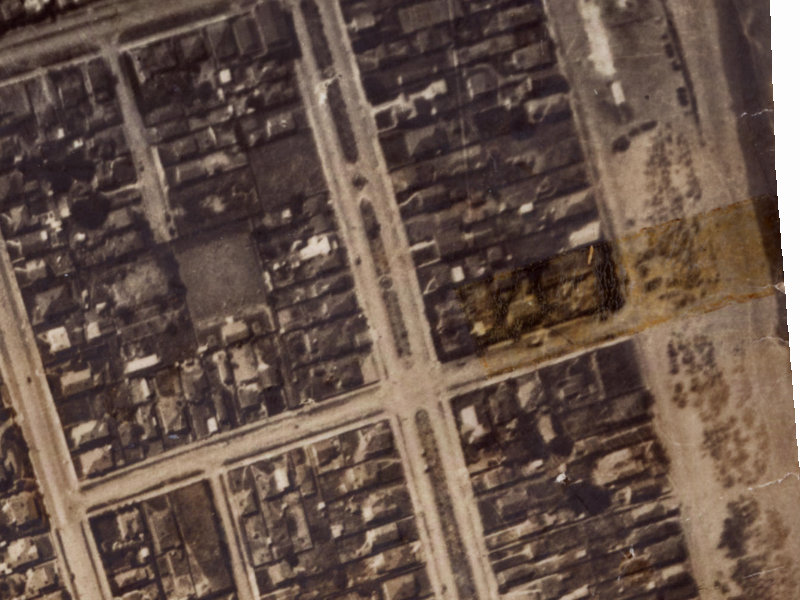 43 Oram Avenue from the air, 1925-1929