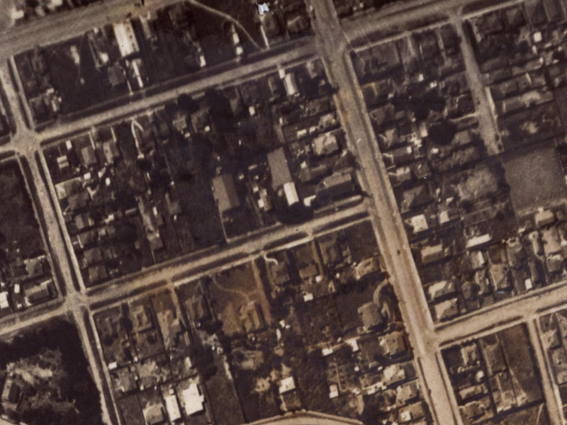 10 Collingwood Street from the air, 1925-1929