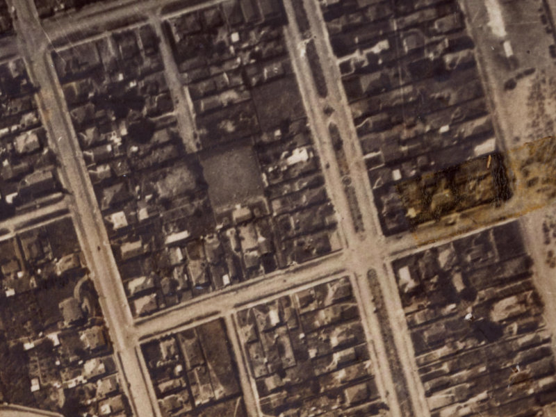 42C Oram Avenue from the air, 1925-1929