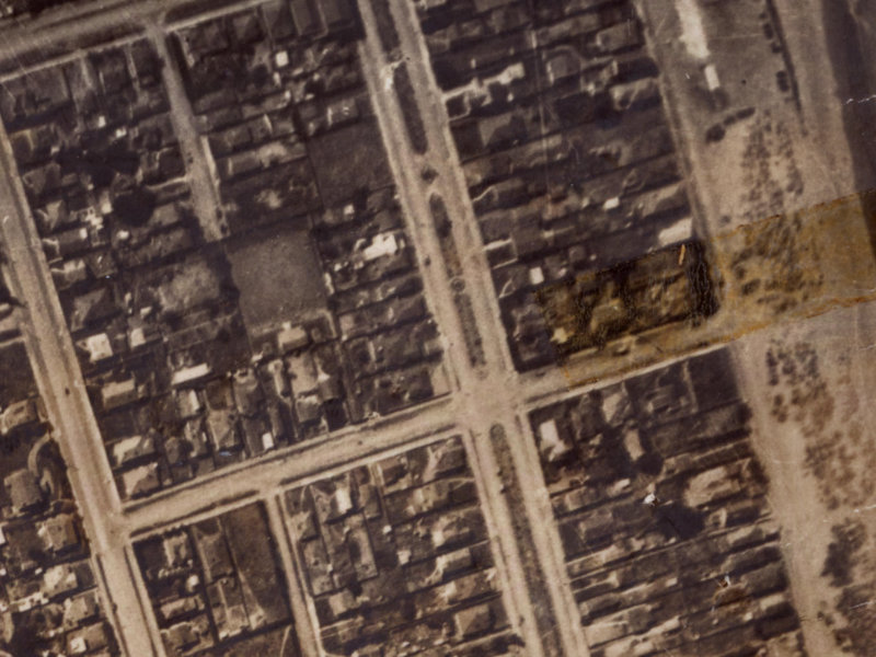 42A Oram Avenue from the air, 1925-1929