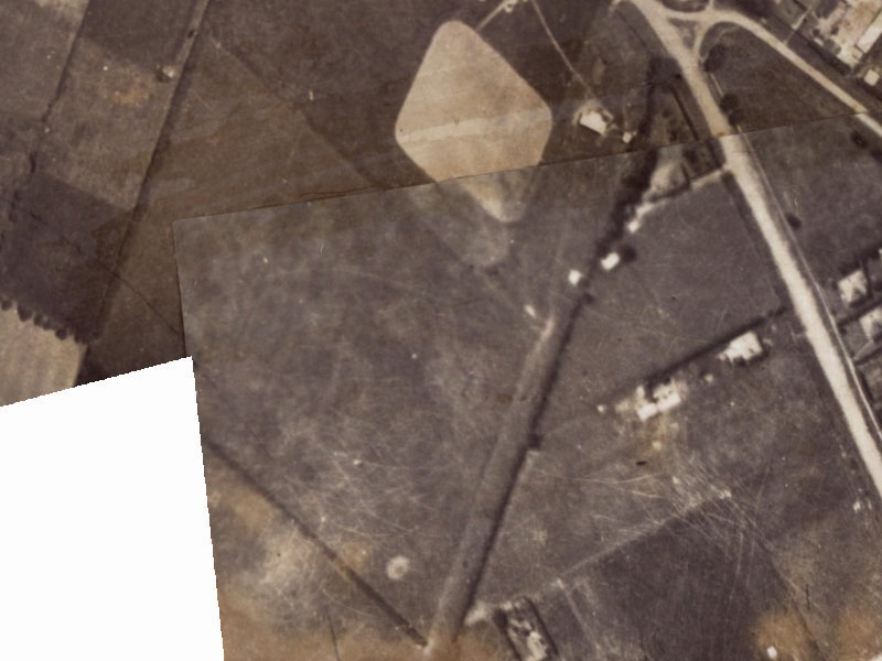 90-108 Anzac Drive from the air, 1925-1929