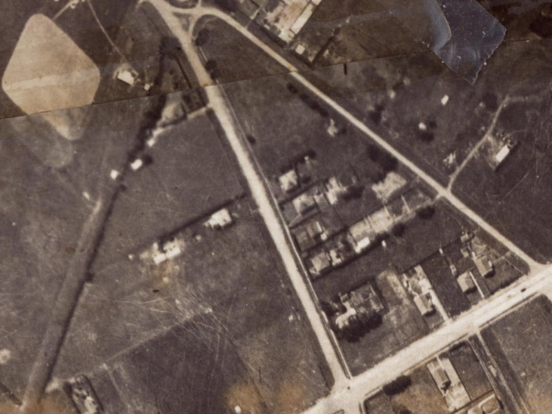 109 Bexley Road from the air, 1925-1929