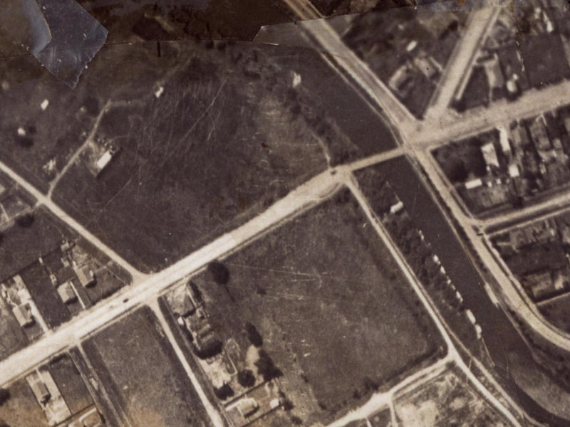 666 Pages Road from the air, 1925-1929