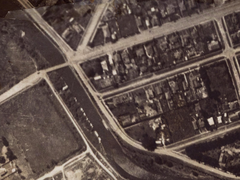 123 Beresford Street from the air, 1925-1929