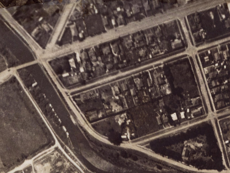 117 Beresford Street from the air, 1925-1929
