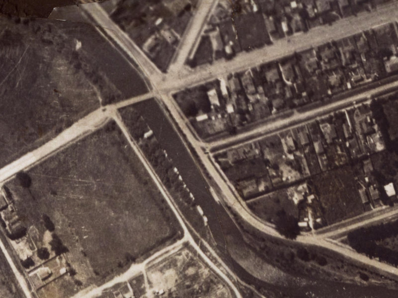 11 Owles Terrace from the air, 1925-1929