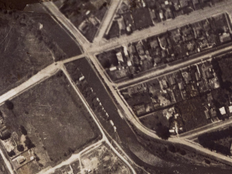 11 Owles Terrace from the air, 1925-1929