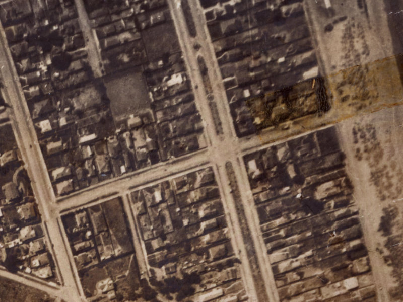 46 Oram Avenue from the air, 1925-1929