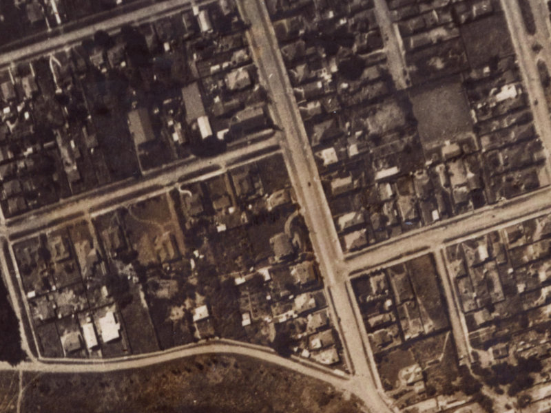38 Union Street from the air, 1925-1929