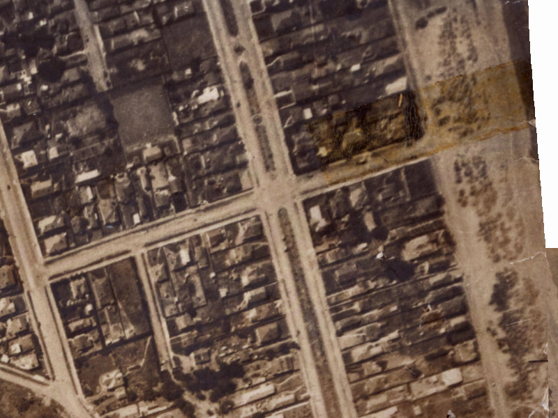 49 Oram Avenue from the air, 1925-1929