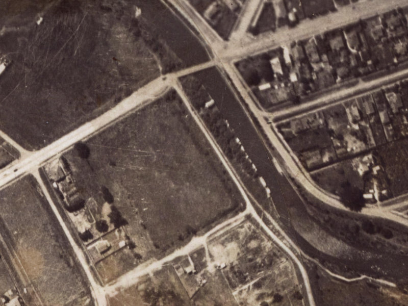16 Wairoa Street from the air, 1925-1929