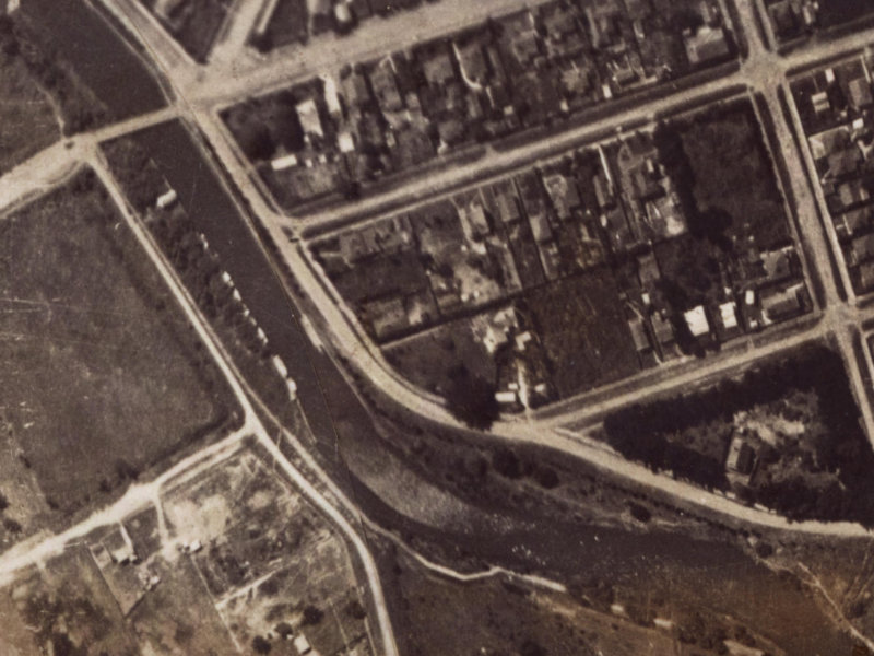 Owles Terrace from the air, 1925-1929